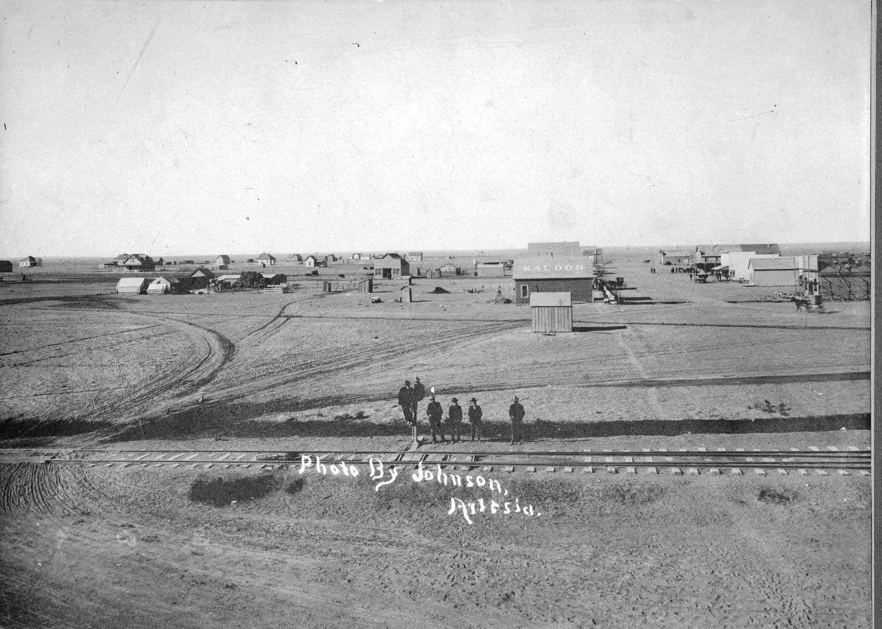 Artesia 1902 First and Main facing east